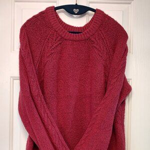 Women's Pink Tunic Sweater